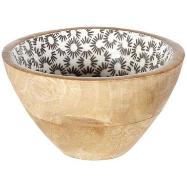 Bol 13 cm Manguier Géométrique - Hygge - HOME DECO FACTORY