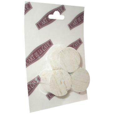 Bonde en liège - diamètre 40 mm - lot de 3
