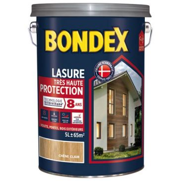 Bondex lasure haute protection 8 ans 5L chêne doré