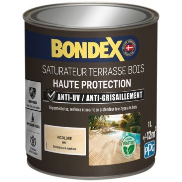 Saturateur Terrasse Bois 1 L Mat - Incolore