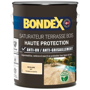 Saturateur Terrasse Bois 5 L Mat - Incolore