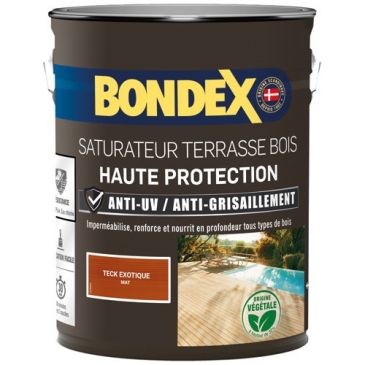 Saturateur Terrasse Bois 5 L Mat - Teck Exotique