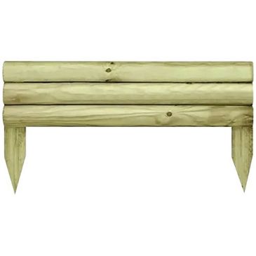 Bordure a planter minitraverse bois naturel h.30 x l.55 cm