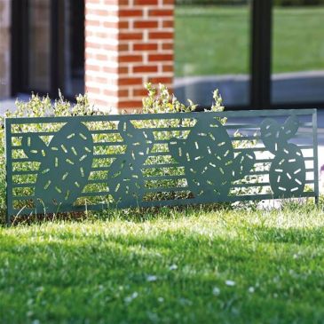 Bordure métal à planter Cactus Border 0.40x1m bleu vert