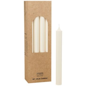 Bougie droite blanc