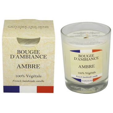 Bougie 180 g Ambre - Collection France