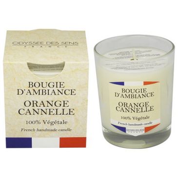 Bougie 180 g  Orange & Cannelle - Collection France
