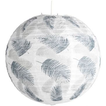 Boule papier moana grise