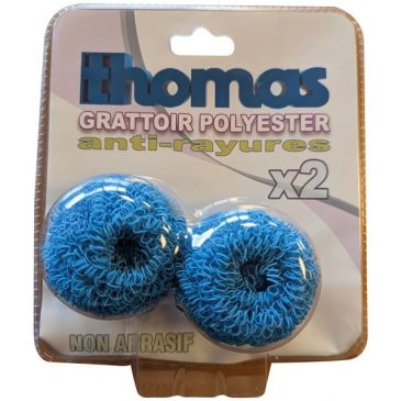 Boules grattoir vaisselle anti rayure Set de 2