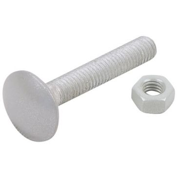 Boulons trcc 7 l70mm z.blanc x8