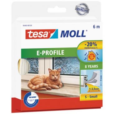Bourrelet caout.6x9mm e blanc