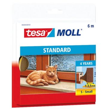 Bourrelet profil standard I 6 x 9 mm brun