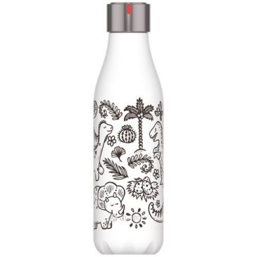 Bouteille isotherme 500 ml Dino + 6 feutres - Bottle'Up Creative