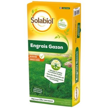 Engrais gazon longue durée 10 kg /nc