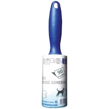  Brosse à habits - adhésive - lot de 90 feuilles