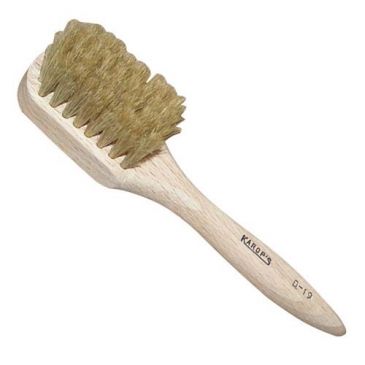 Brosse applicat.cirage car.soie blanche