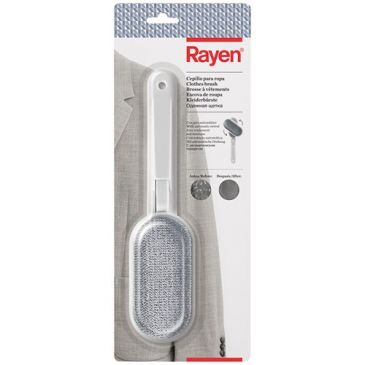 Brosse à vêtements - tête rotative - velour 