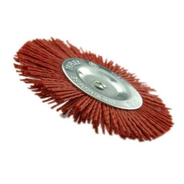 Brosse circulaire - Essential - fil nylon rouge - spécial bois - GR80 - D :