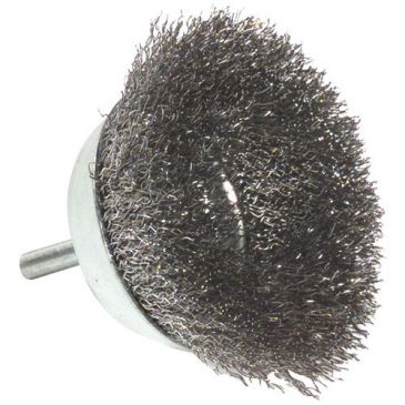 Brosse coupe 75mm métal sur tige t6 vrac