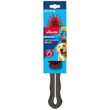 Brosse électrostatique - Pet pro - noir/rouge - GSB