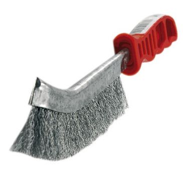 Brosse métal ergo poignée plastique fil acier