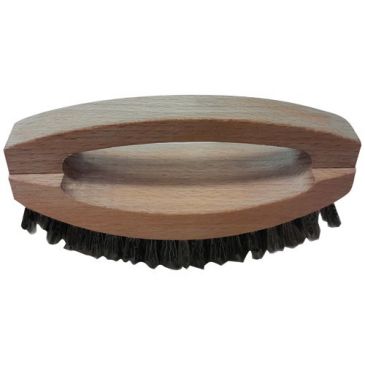 Brosse meuble cintrée avec poignée soie noire sortie 25.