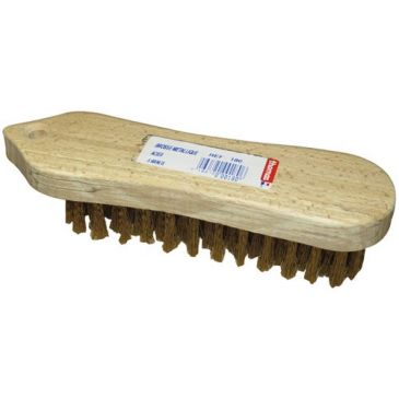 Brosse violon 5 rangs fil acier laitonné