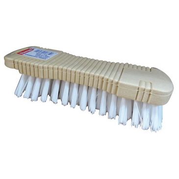  Brosse main - gamme performante - PP blanc Stabilisé - 19 cm