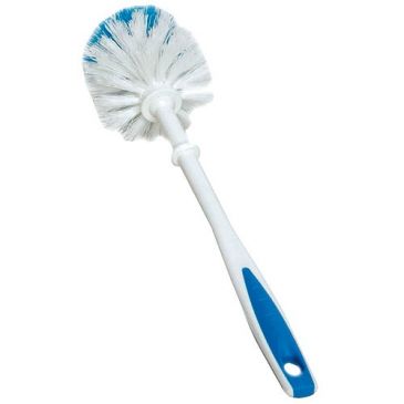 Brosse wc boule polypropylène ondulé ergotouch