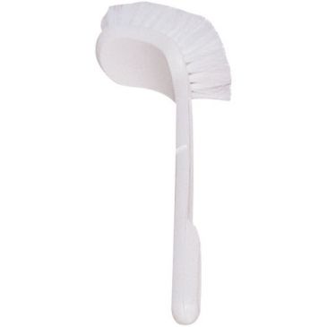 Brosse - coudée - monture 355 mm -  nylon PP - blanc