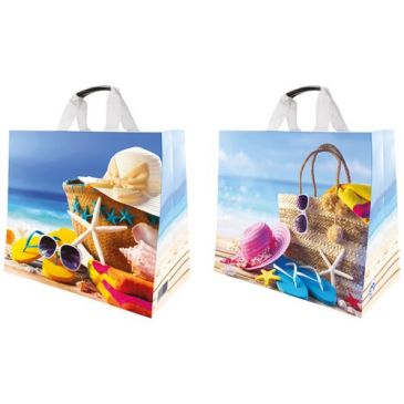 Cabas pp tisse sea sun 43 x 20 x 38 cm 33 l