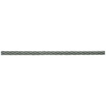 Câble acier dur galvanisé Ø4mm charge 171kg bobine 100m