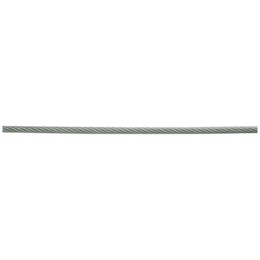 Câble gaine pvc acier galvanisé Øext.3/4mm bobine 50m