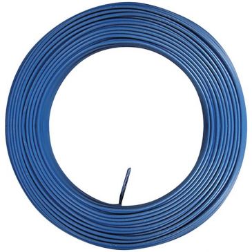 Cable H07VU 1x2.5 100m bleu