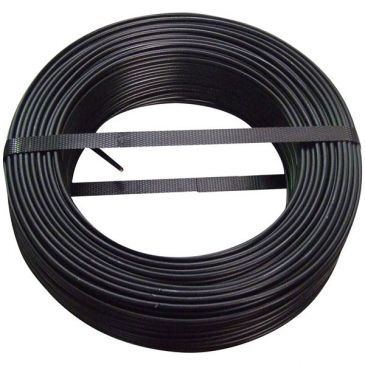 Cable H07VU 1x2.5 100m noir