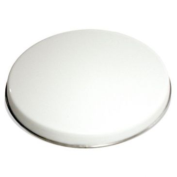 Cache-plaque 16 cm émail Blanc