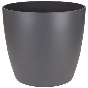 Cache-pot Brussels d.14cm anthracite