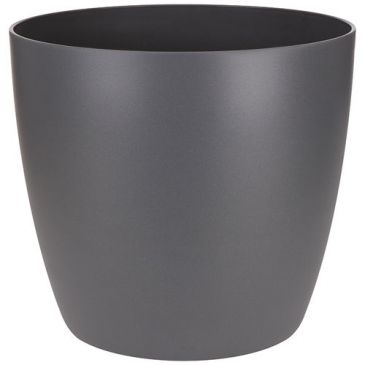 Cache-pot Brussels d.16cm anthracite