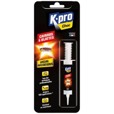 Seringue - cafards et blattes - 10 g 