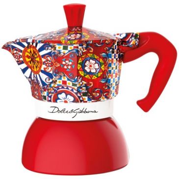Cafetière italienne 2 tasses - Moka Induction Dolce & Gabbana