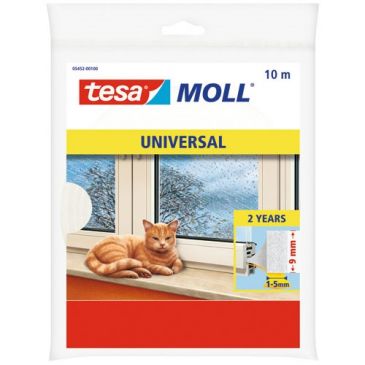 Calfeutrer mousse porte et fenetre 10mx9mmx6mm blanc