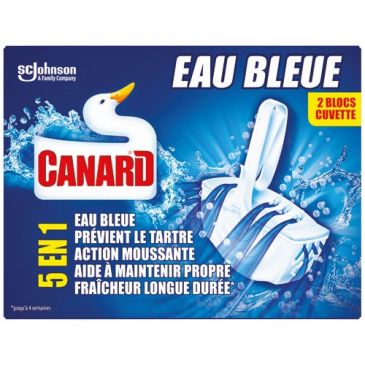 Canard bloc cuvette eau beue 5-en-1 x 2