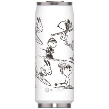 Canette isotherme 500 ml Snoopy + 6 feutres - Pull Can'It Creative