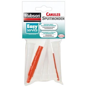 Canule pour mastic Rubson lot de 5