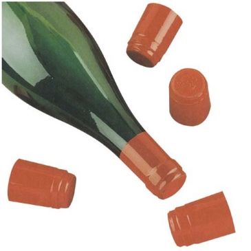 Capsule pvc rétractable rouge x50