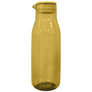 Carafe 1 L Transparent Jaune Mimosa - rPET