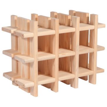 Casier range 9 bouteilles Rioja 32.5x43x22cm