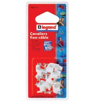 Cavalier blanc câble d.5 x20 sc