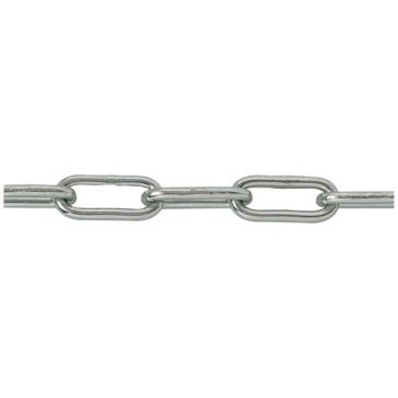 Chaine soudée maille longue acier zingué Ø2.5mm bobine 25m