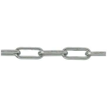 Chaine soudée maille longue acier zingué Ø3mm bobine 25m